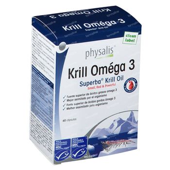 Physalis Krill Omega 3 60 kapseln