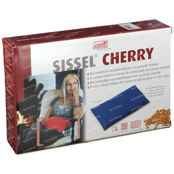Sissel Cherry Kersenpitkussen 20cm x 40cm Rood 1 st