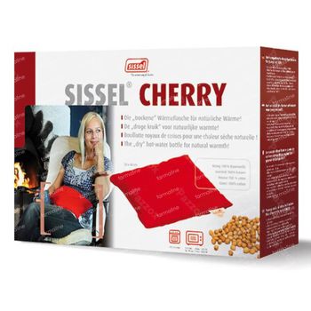 Sissel Cherry Coussin Noyaux de Cerise 20cm x 40cm Rouge 1 st