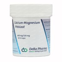 Deba Calcium Mg Pidol 60 kapseln