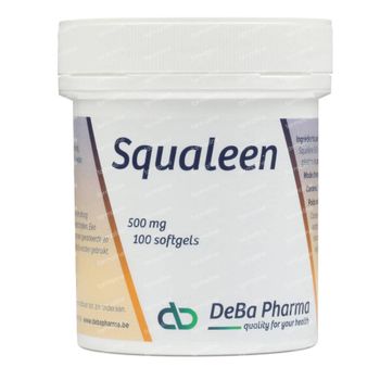 Deba Squaleen 500mg 100 capsules