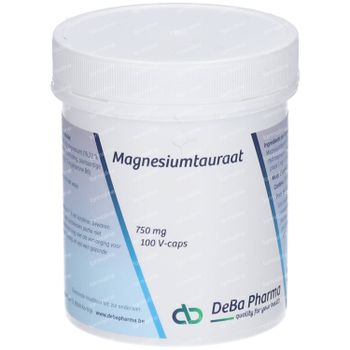 Deba Magnesium Taurate 750mg 100 comprimés