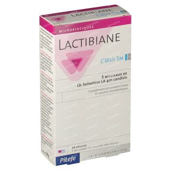 Lactibiane C'Disis 5M 40 gélules souples