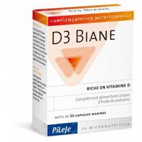 D3 Biane 30 capsules