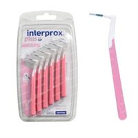 Interprox Plus 90° Nano Interdental Brushes Pink 6 st