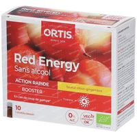 Ortis® Red Energy Bio Sans Alcool 10x15 ml