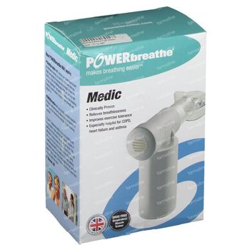 Powerbreathe Medic Formateur Respiration PB1000 1 inhalation