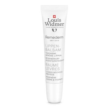Louis Widmer Remederm Lippenbalsem Zonder Parfum 15 ml