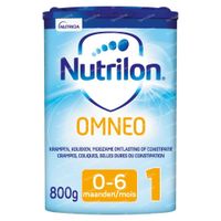 Nutrilon Omneo 1 Krampen, kolieken, moeizame ontlasting en constipatie Baby 0-6 maanden Flesvoeding 800g 800 g