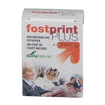 Soria Natural Fostprint Plus + Ginseng 2x15 ml