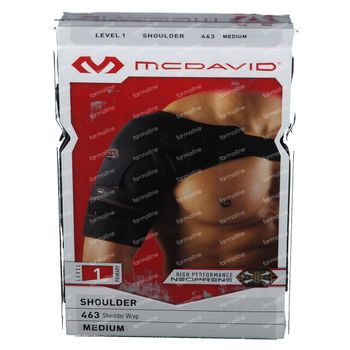McDavid Orthèse Epaule Lightweight Noir Taille M 1 st