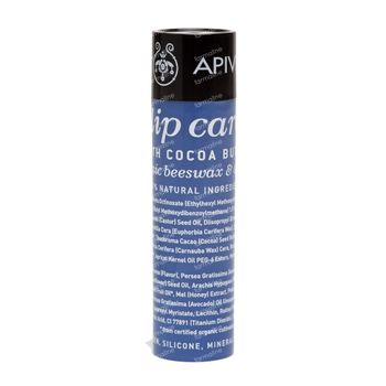 Apivita Lip Care Lipstick Met Cacao Boter SPF20 4 g tube
