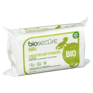 Bio Secure Bébé Lingettes 50 st