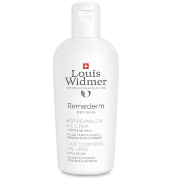 Louis Widmer Remederm Lichaamsmelk 5% Ureum Zonder Parfum 200 ml