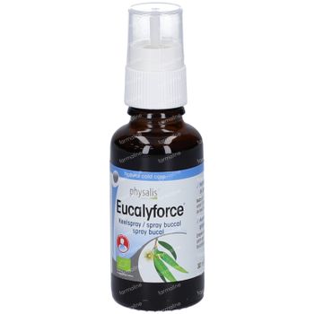 Physalis Eucalyforce Spray Buccal Bio 30 ml