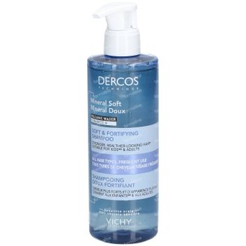 Vichy Dercos Mineral Soft Soft & Fortifying Shampoo 400 ml shampoo