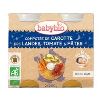 Babybio Bipack Légumes-Pâte 2x200 g