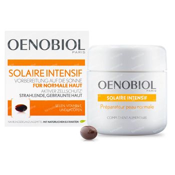 Oenobiol Solaire Intensif - Protection Cellulaire de l'Interieur DUO 2x30 capsules