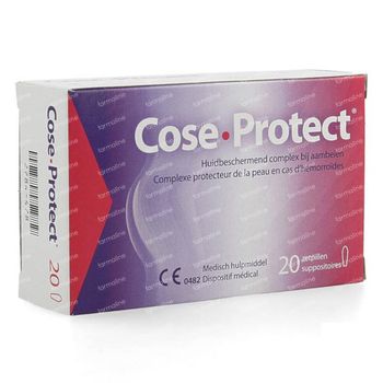 Cose-Protect - Suppositoires Hémorroïdes 20 pièces