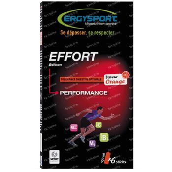 Ergysport Effort Sinaasappel Drink 180 g stick