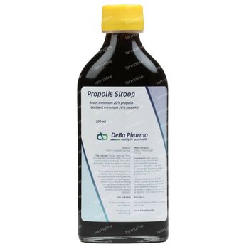 Deba Propolis Siroop 20% 200 ml