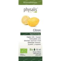 Physalis Citron Huile Essentielle Bio 10 ml
