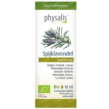 Physalis® Lavande Aspic Huile Essentielle Bio 10 ml