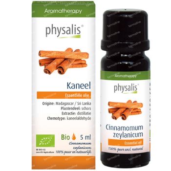 Physalis Kaneel Essentiële Olie Bio 5 ml olie