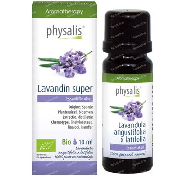 Physalis Lavendel Essentiële Olie Bio 10 ml olie