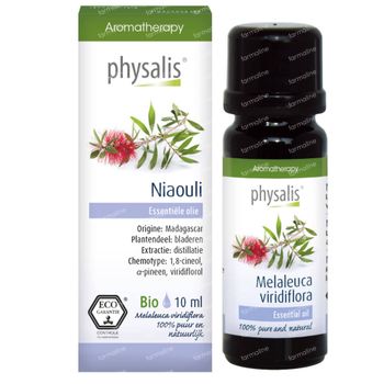 Physalis Niaouli Essentiële Olie Bio 10 ml olie