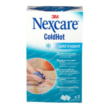 Nexcare ColdHot Cold Instant Double Pack 2 stuks