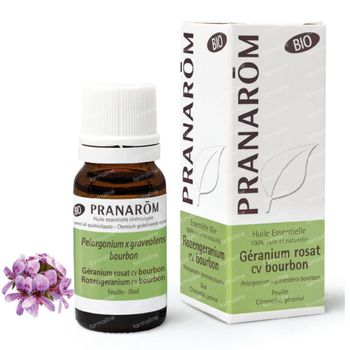 Pranarôm Etherische olie Rozengeranium cv Bourbon Bio 10 ml