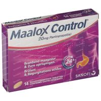 Maalox Control 20mg - Zure Oprispingen 14 tabletten
