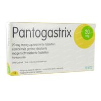 Teva Pantogastrix 20mg 14  tabletten