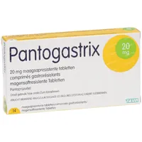 Pantogastrix 20mg 14 tabletten online bestellen | FARMALINE.be