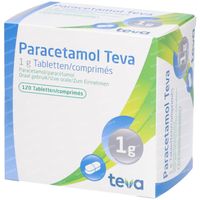 Paracetamol Teva 1g 120 tabletten