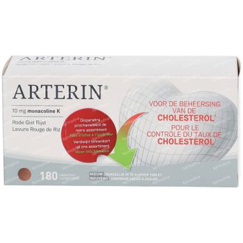 Arterin Beheersing Cholesterol 180 tabletten