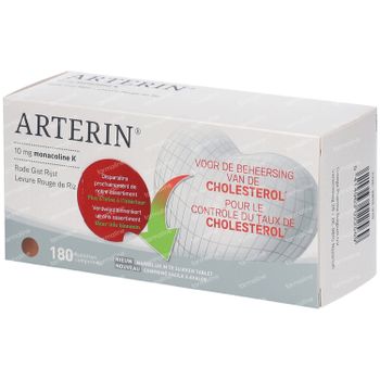 Arterin Beheersing Cholesterol 180 tabletten