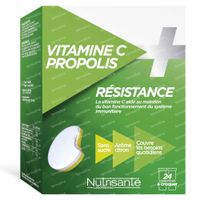 Nutrisanté Vitamine C+Propolis 24 kaukapseln