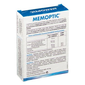 Memoptic 30 comprimés