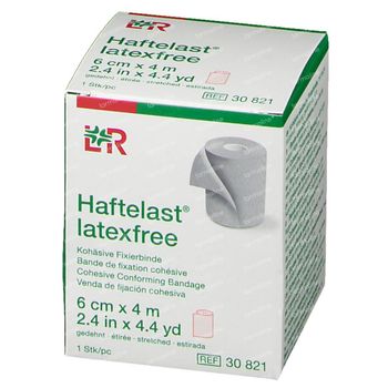 Haftelast Fixation Bandage 6cmx4m 30821 1 st