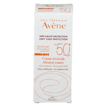 Avène Minerale Crème SPF50+ 50 ml