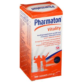 Pharmaton vitality 100 capsules