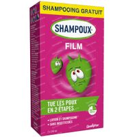 Shampoux Film Anti-Luizen & Neten Lotion met Siliconen + GRATIS Shampoo 2x150 ml