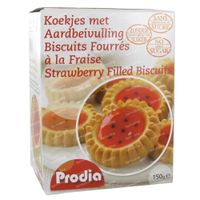 Prodia Koekjes Met Aardbeivulling 150 g