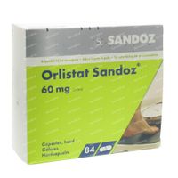 Orlistat Sandoz 60mg 84 capsules