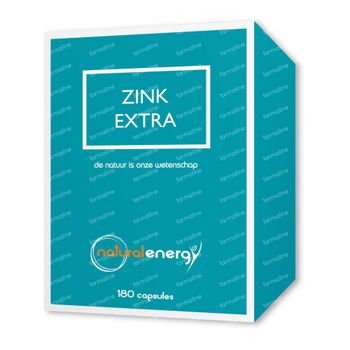 Natural Energy Zinc Extra 180 capsules