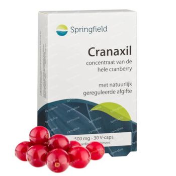 Springfield Cranaxil Cranberry Concentré 500mg 60 st