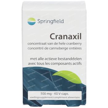 Springfield Cranaxil Cranberry Concentré 500mg 60 st