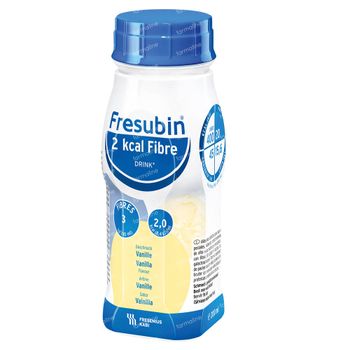 Fresubin 2 Kcal Fibre Drink Vanille 4x200 ml
